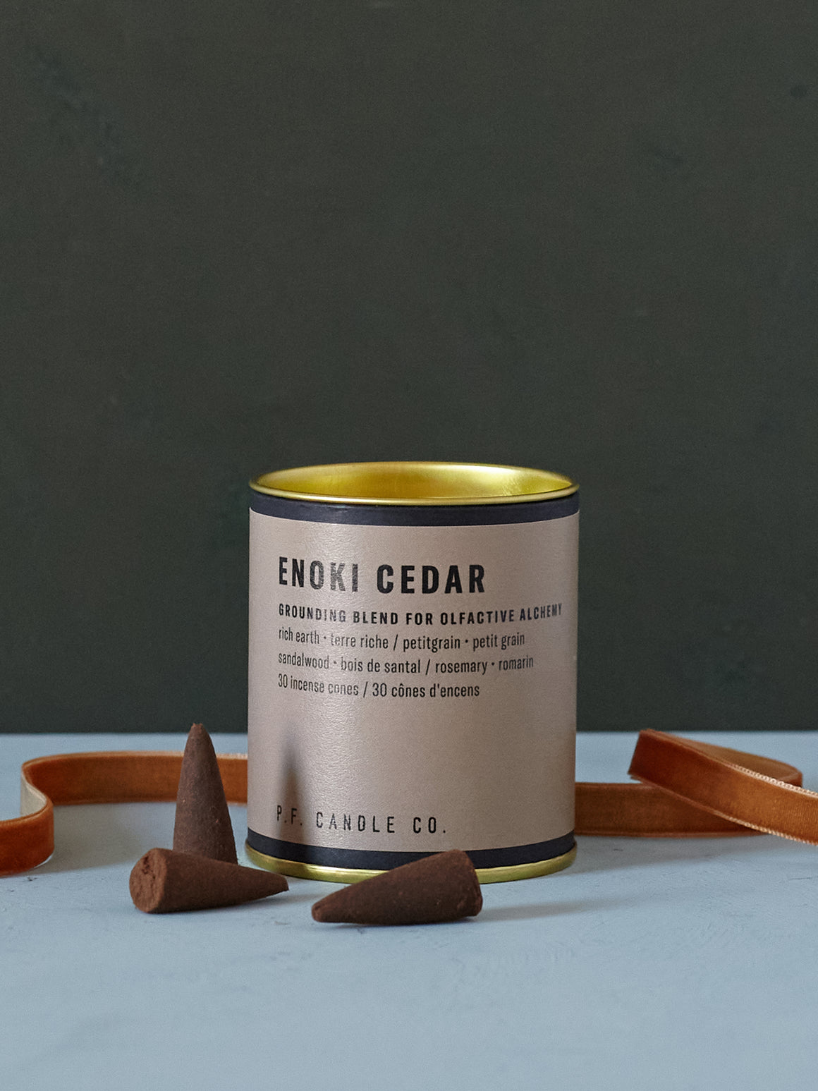 Enoki Cedar, Incense Cones