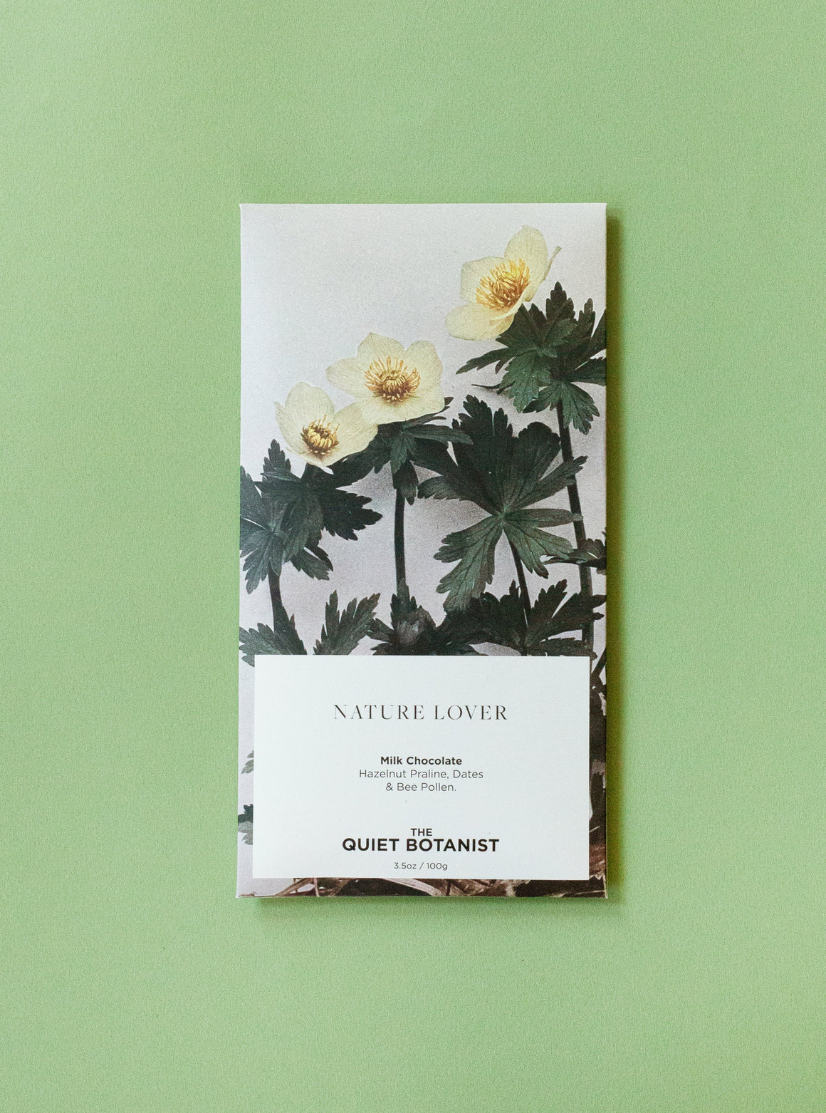 The Quiet Botanist Chocolate, Nature Lover