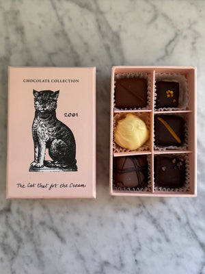 Cat that Got the Cream Mini Truffle Box