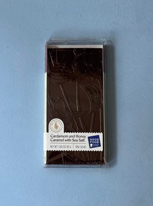 Cardamom Caramel with Sea Salt Chocolate