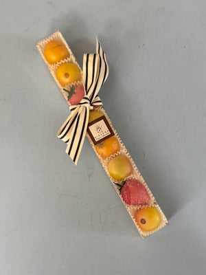 Mini Fruit Marzipan, 8 Piece
