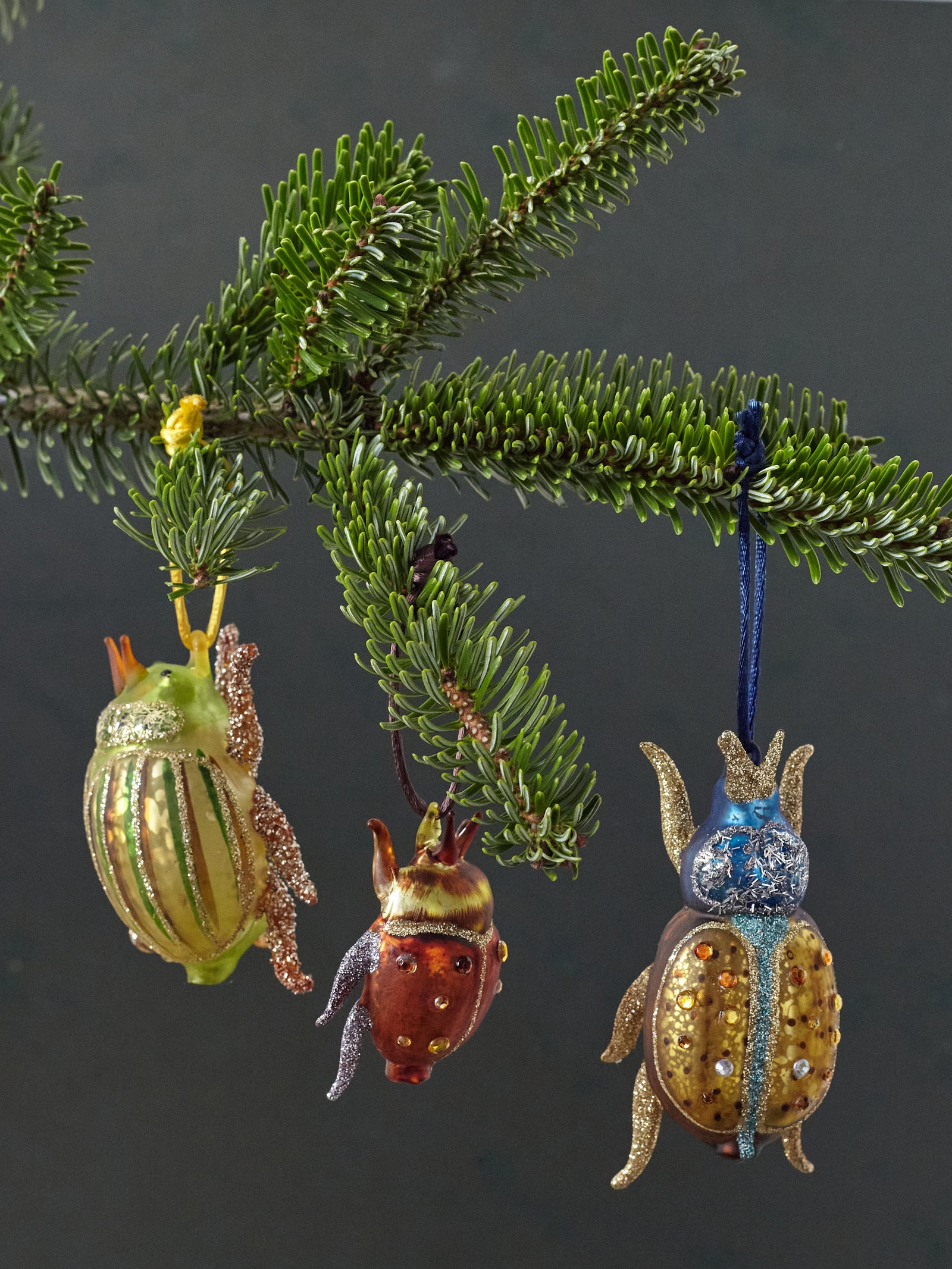 Glittered Insect Ornament