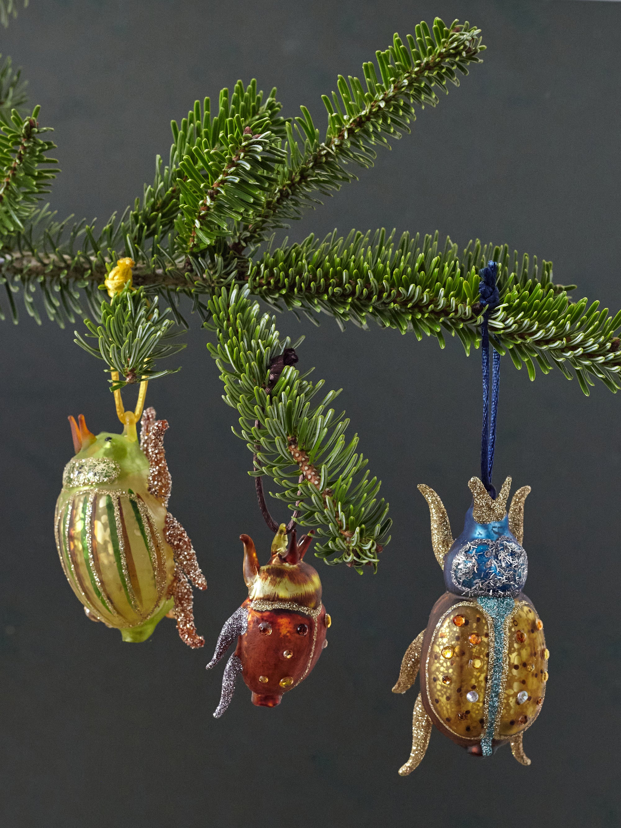 Glittered Insect Ornament