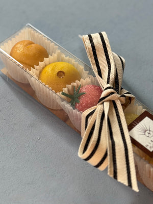 Mini Fruit Marzipan, 8 Piece