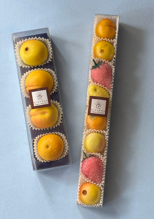 Orange Marzipan Fruit Box