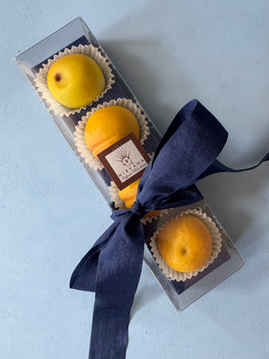 Orange Marzipan Fruit Box