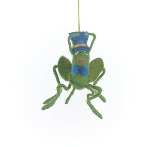 Jimothy Cricket Felt Ornament