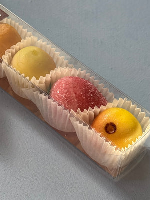 Mini Fruit Marzipan, 8 Piece