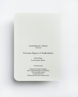 The Girl & Dog Card
