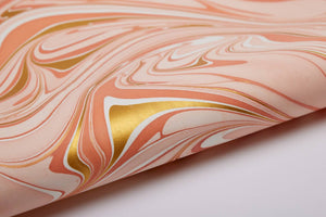 Hand Marbled Gift Wrap