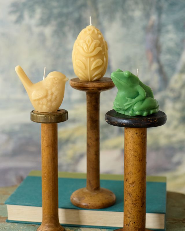 Beeswax Song Bird Candle