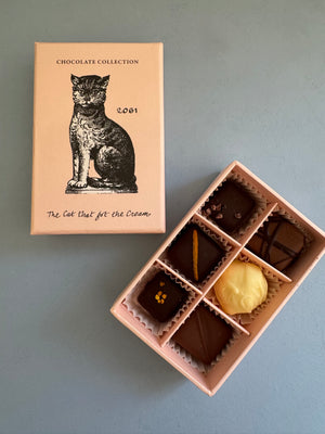 Cat that Got the Cream Mini Truffle Box