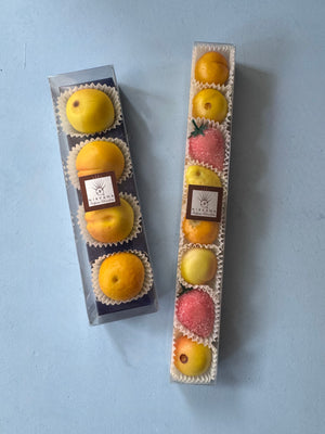 Orange Marzipan Fruit Box