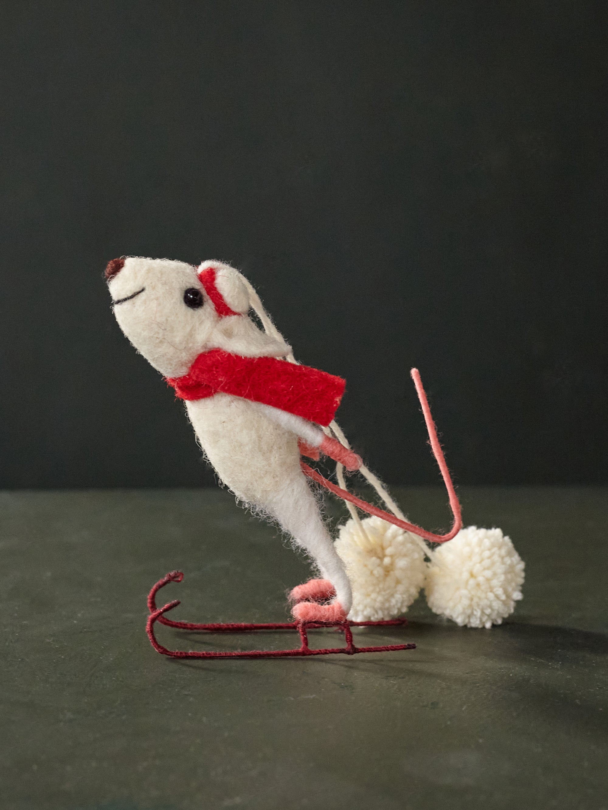 Skater Mouse Ornament