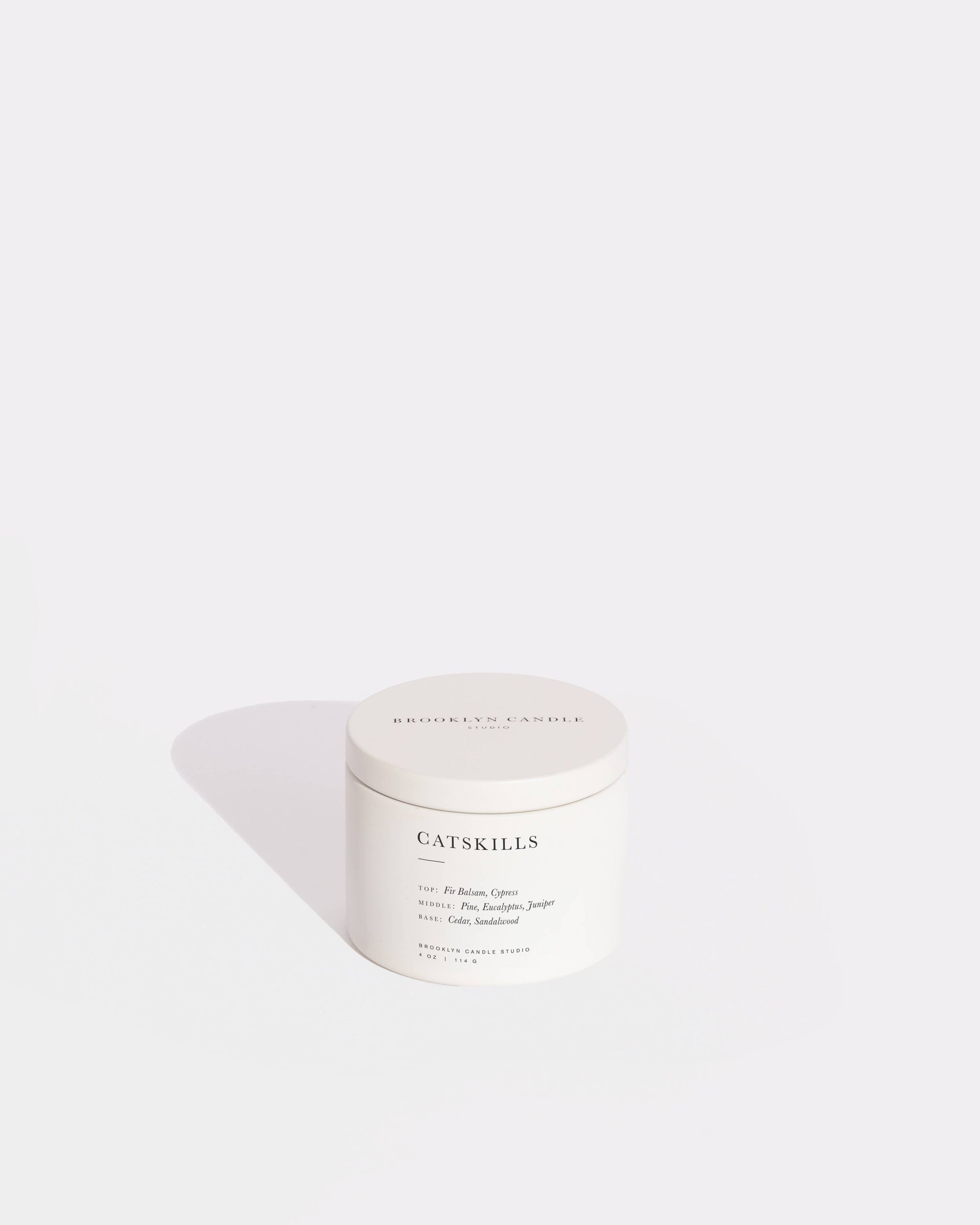 Catskills, Travel Tin Candle