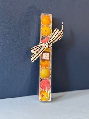 Mini Fruit Marzipan, 8 Piece