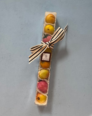 Mini Fruit Marzipan, 8 Piece