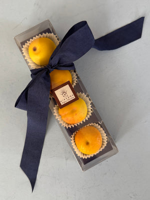 Orange Marzipan Fruit Box