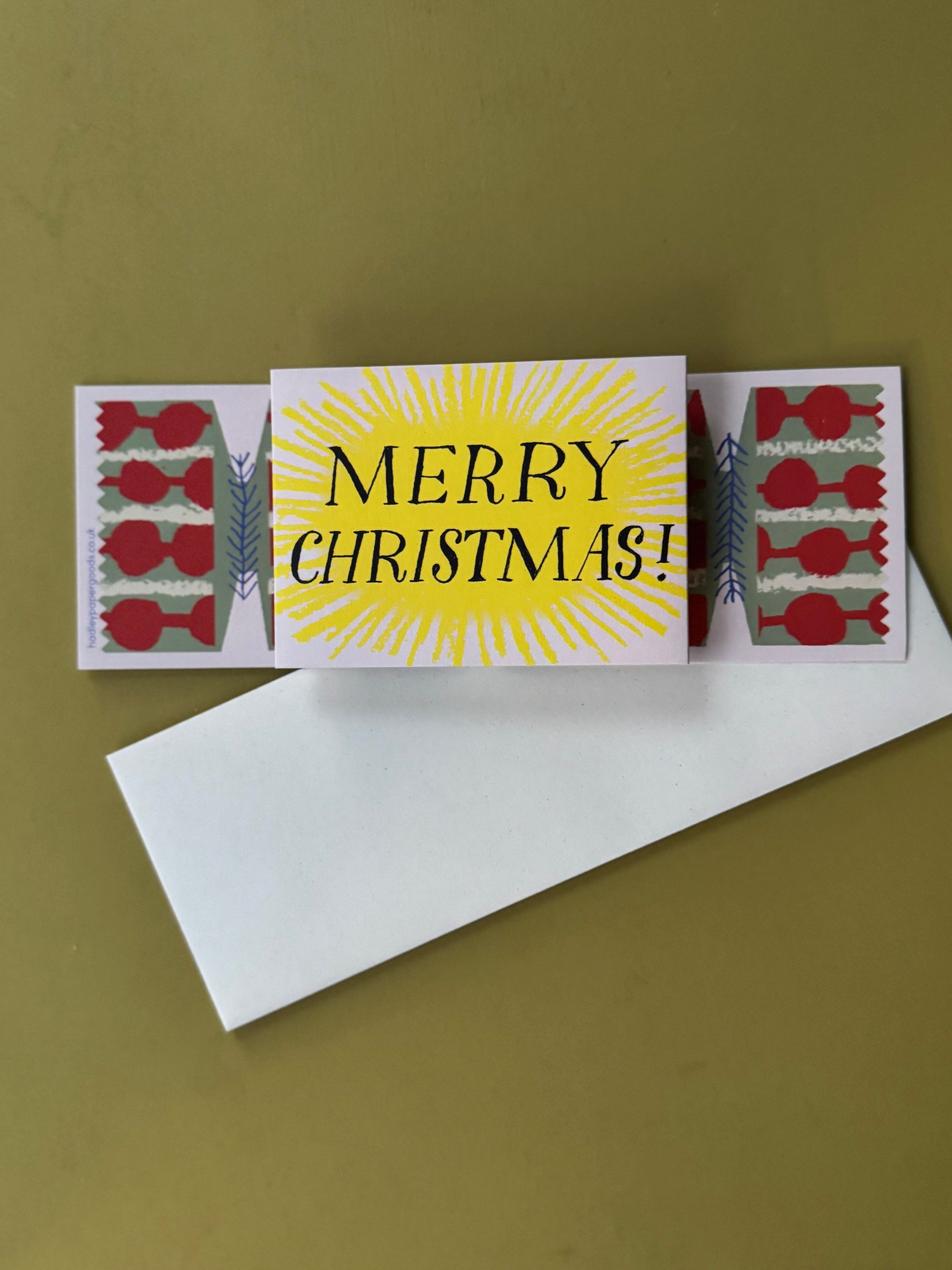 Christmas Cracker Pull-Out Card