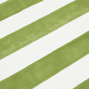 Striped French Tablecloth, Green