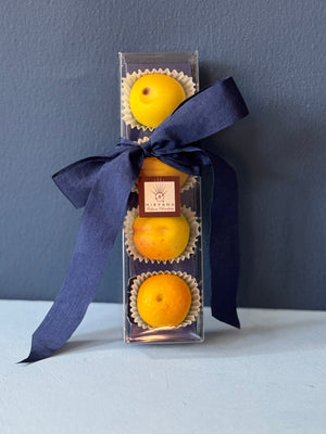 Orange Marzipan Fruit Box
