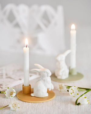 Hare Candlestick Holder