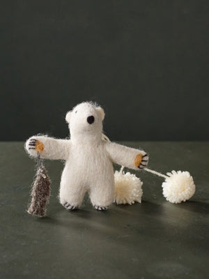Peter Polar Bear Ornament