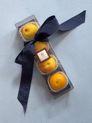 Orange Marzipan Fruit Box