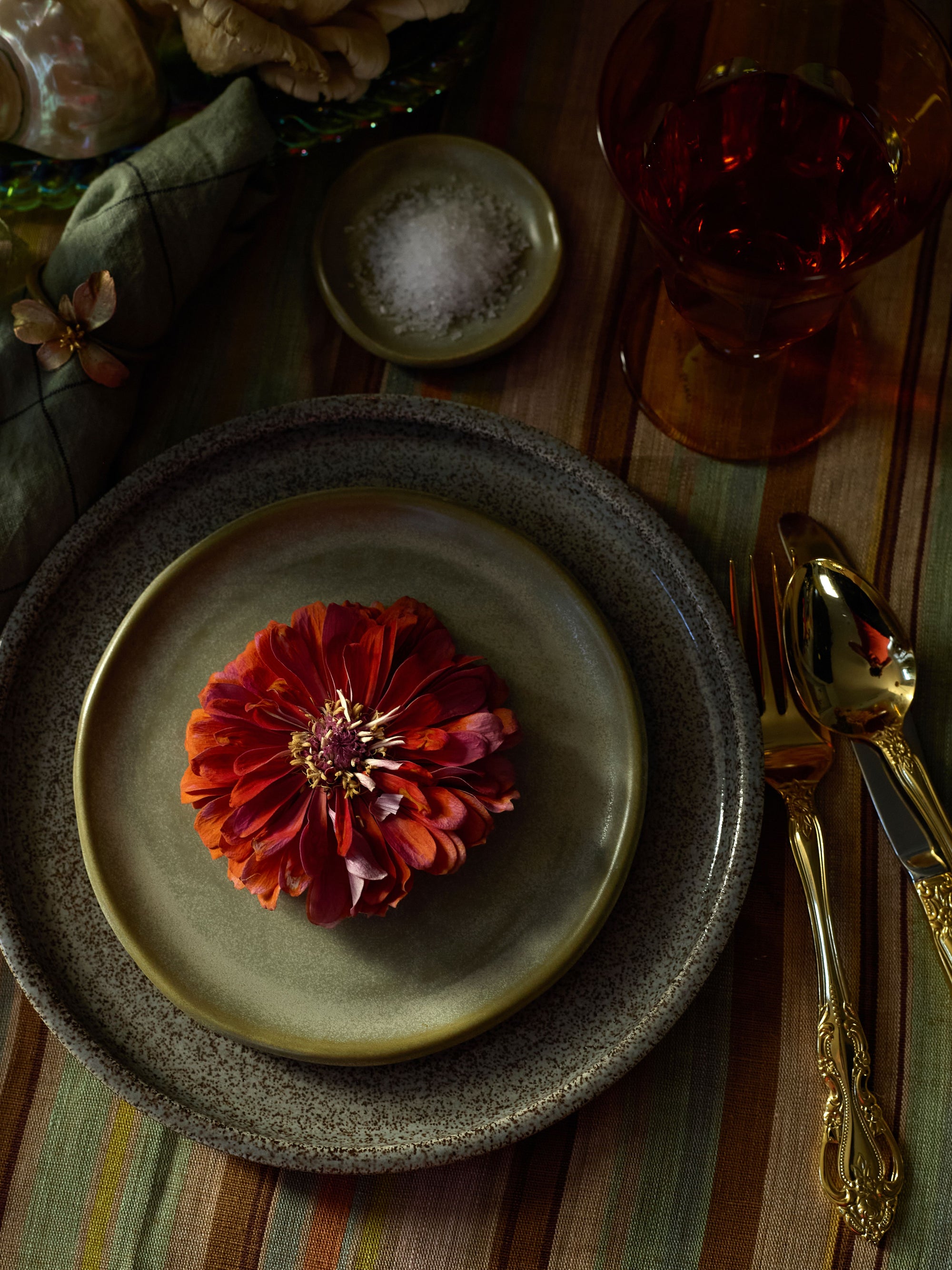 Porcelain Plate, Wasabi