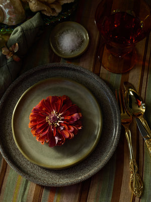 Porcelain Plate, Wasabi