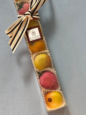Mini Fruit Marzipan, 8 Piece