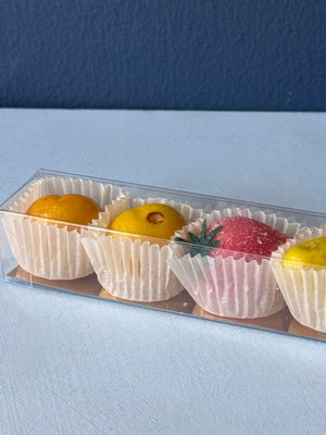 Mini Fruit Marzipan, 8 Piece