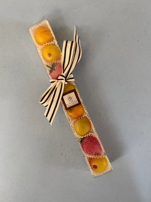 Mini Fruit Marzipan, 8 Piece