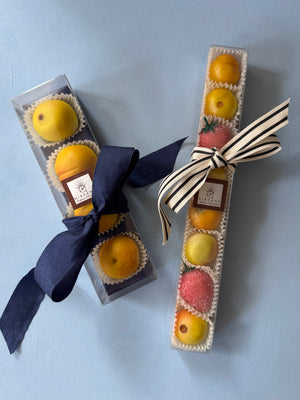 Orange Marzipan Fruit Box