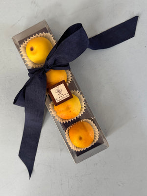 Orange Marzipan Fruit Box