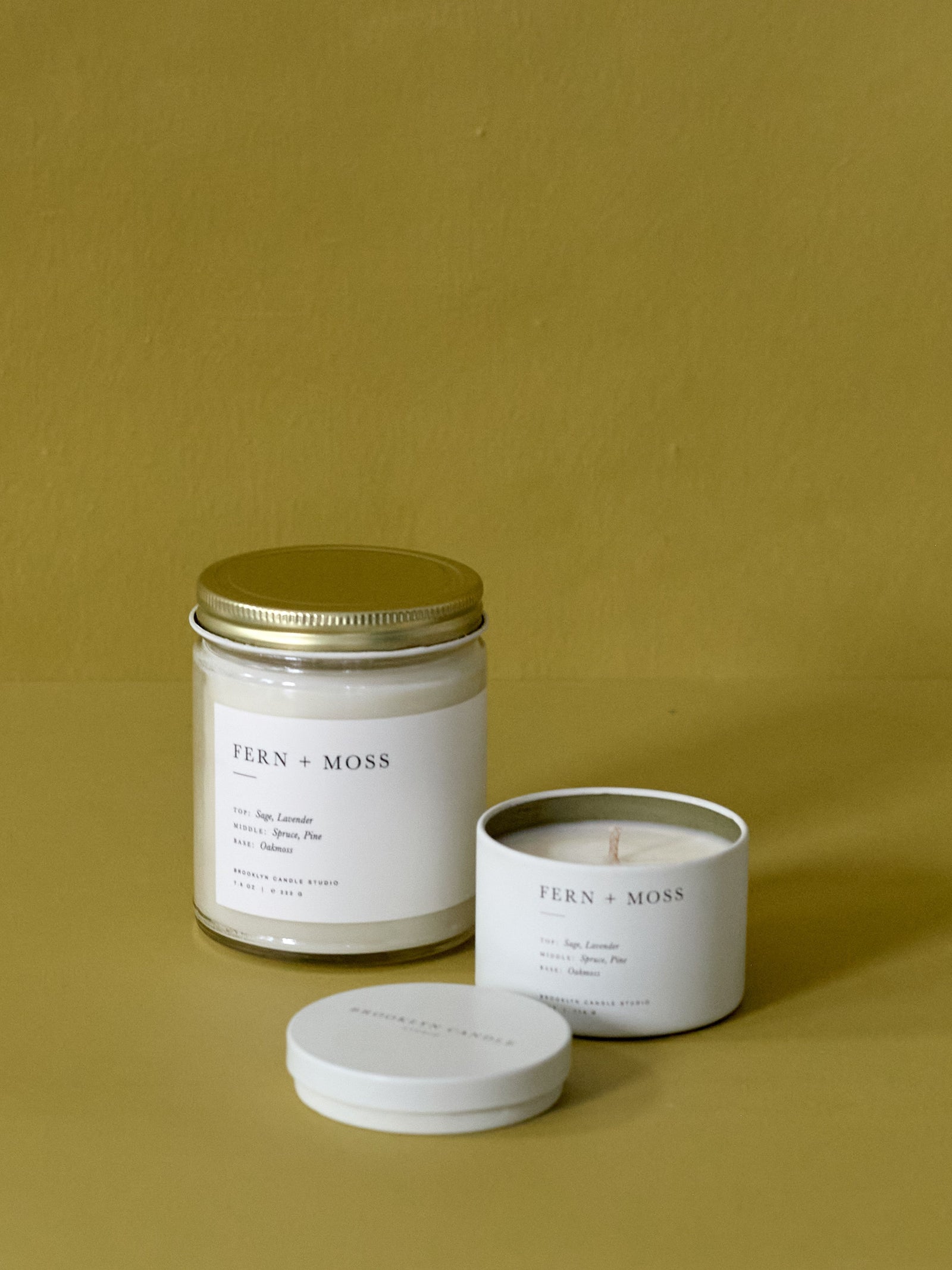 Fern & Moss, Travel Tin Candle