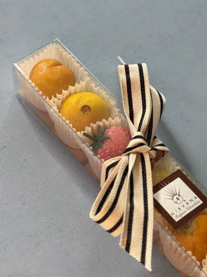 Mini Fruit Marzipan, 8 Piece