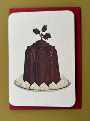 Christmas Plum Pudding Card