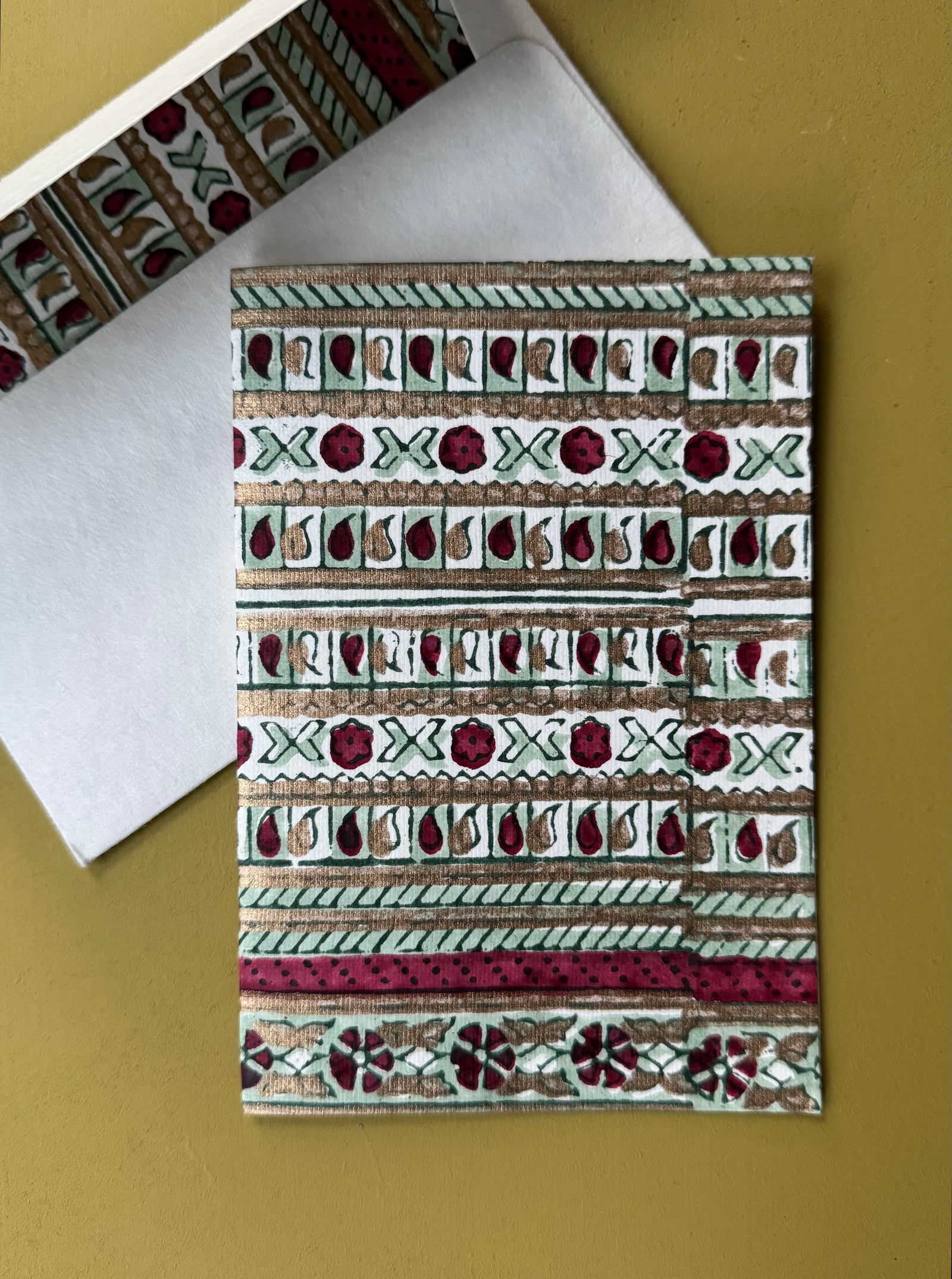 Festive Patterned Card