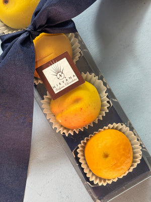 Orange Marzipan Fruit Box