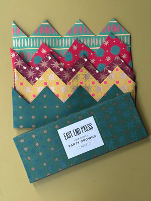 Festive Paper Crowns