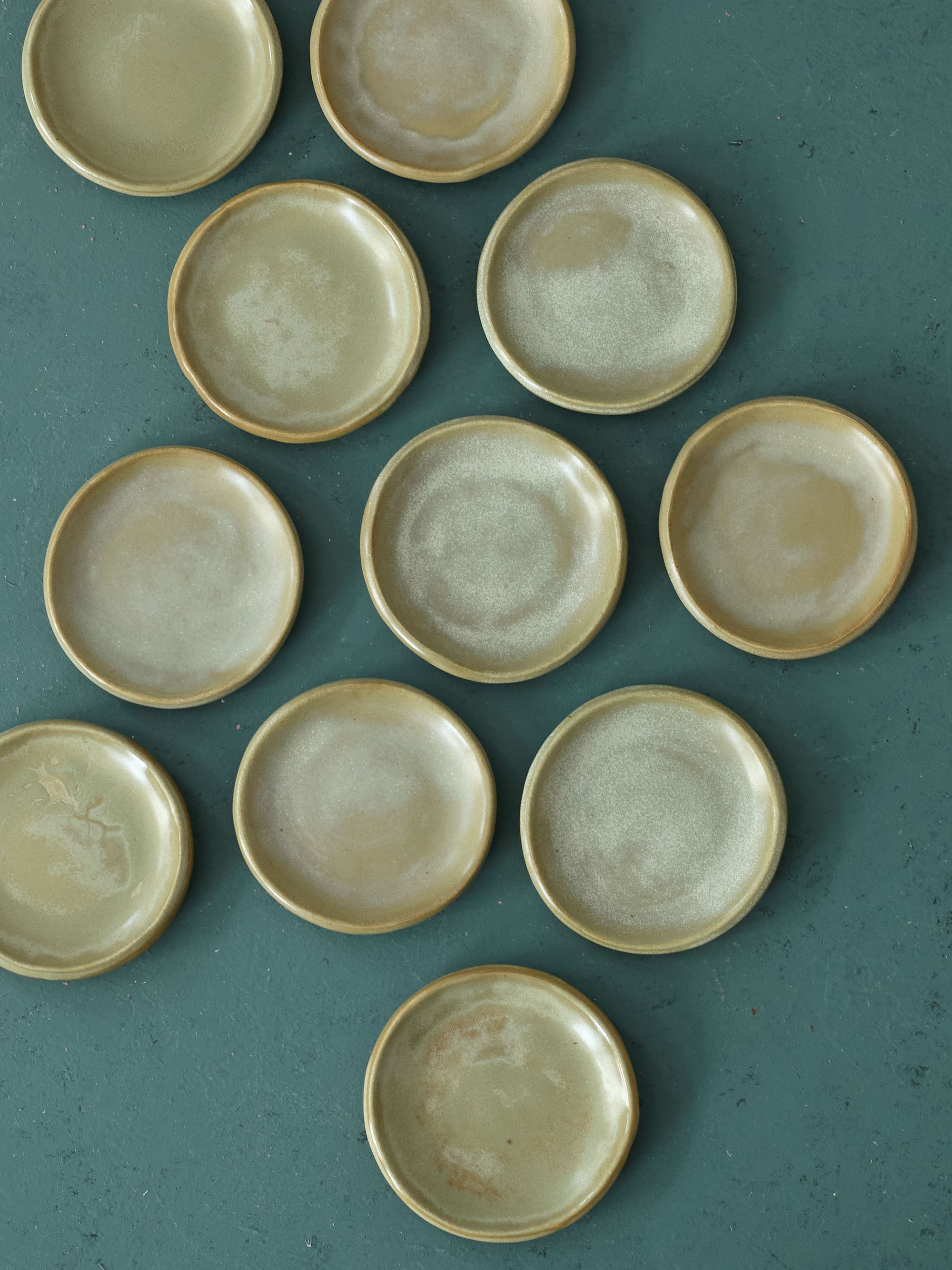 Porcelain Slab Plate, Wasabi