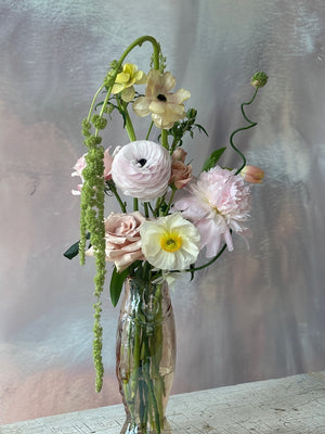 Mother of Pearl, Fish Vase