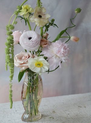 Mother of Pearl, Fish Vase