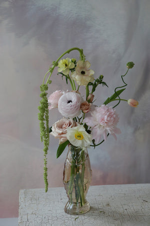 Mother of Pearl, Fish Vase