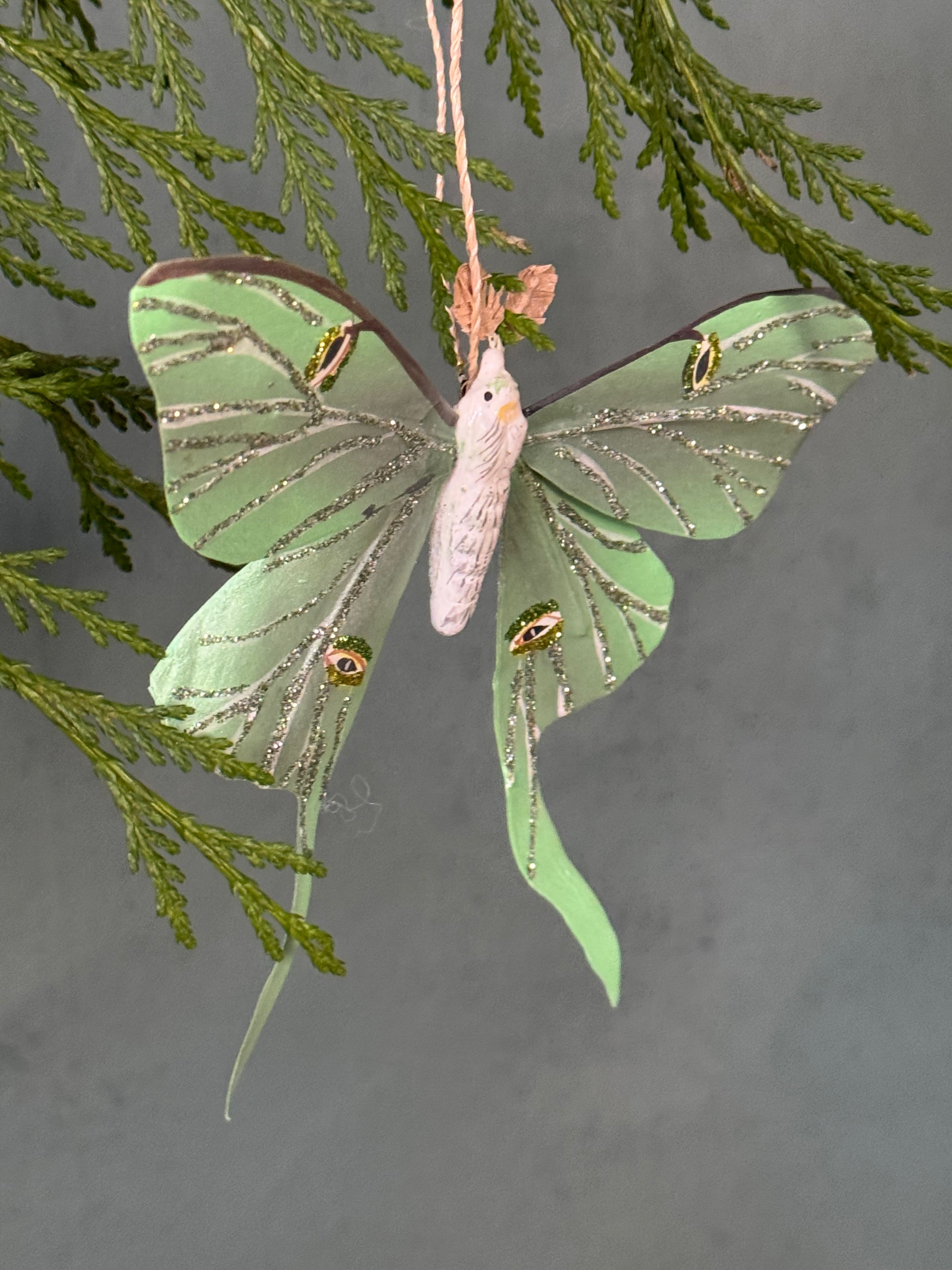 Luna Moth Ornament