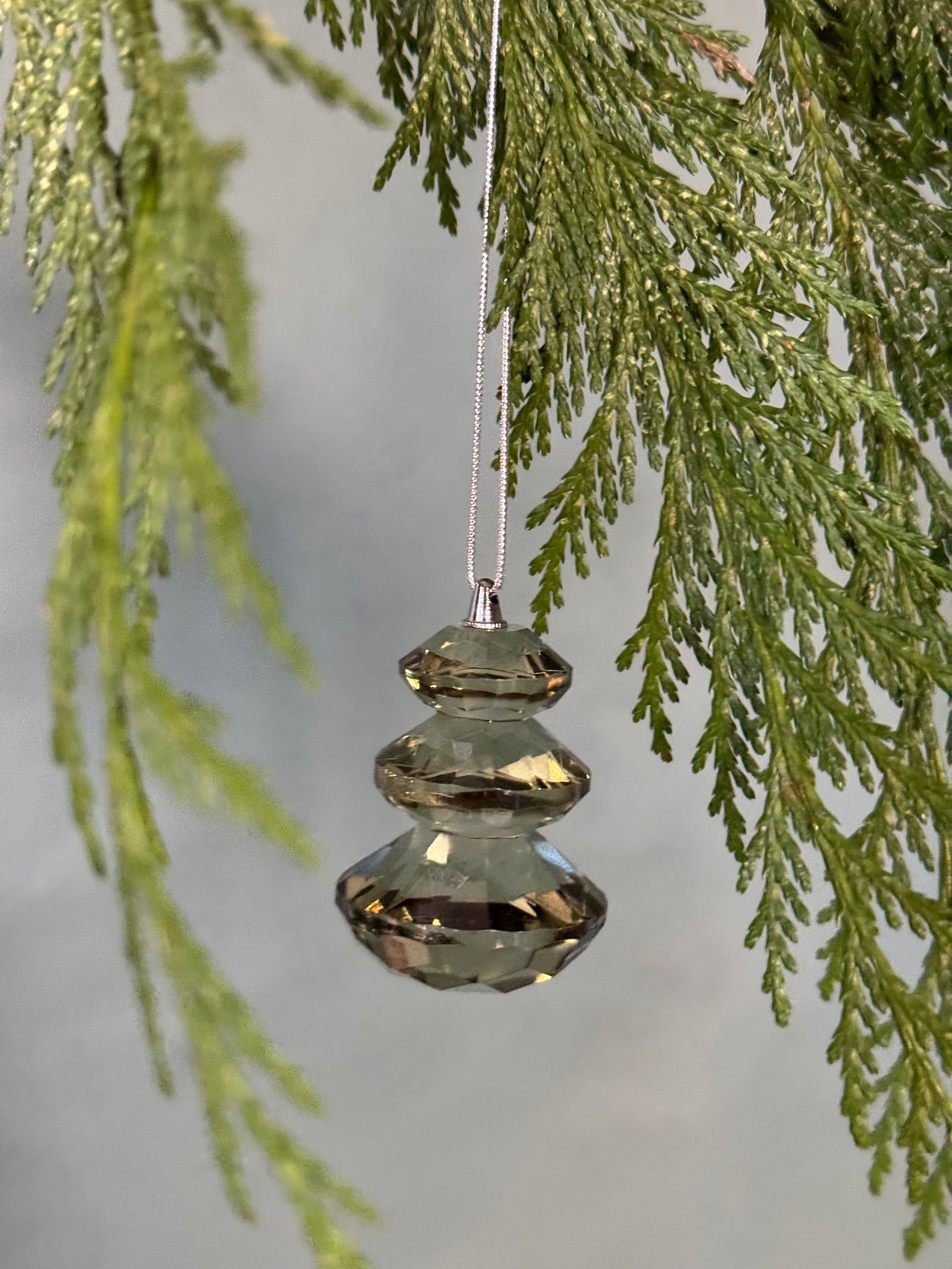 Glass Mini Tree Ornament