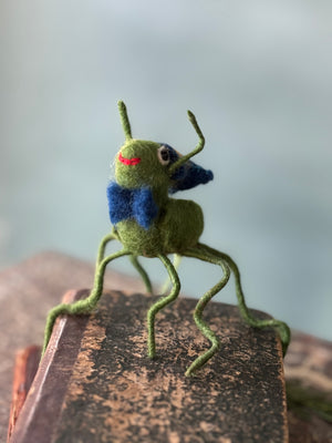 Jimothy Cricket Felt Ornament