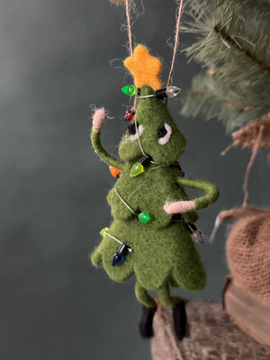 Felt Christmas Tree Ornament