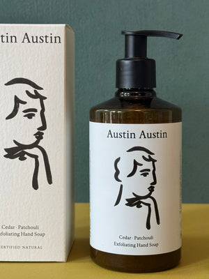 Cedar & Patchouli Hand Soap, Austin Austin